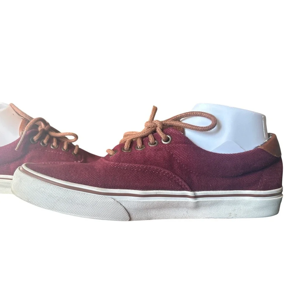 Vans Era Burgundy Canvas Low Top Lace‎ Up Sneakers DO NOT BUY